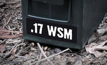 Ammo Label: .17 WSM
