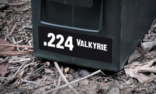 Ammo Label: .224 Valkyrie