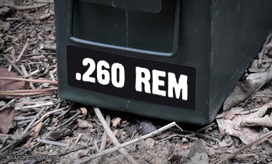 Ammo Label: .260 REM