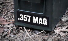 Ammo Label: .357 MAG