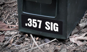 Ammo Label: .357 SIG