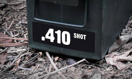 Ammo Label: .410 SHOT