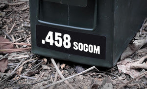 Ammo Label: .458 SOCOM