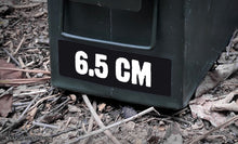 Ammo Label: 6.5 CM