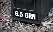 Ammo Label: 6.5 GRN