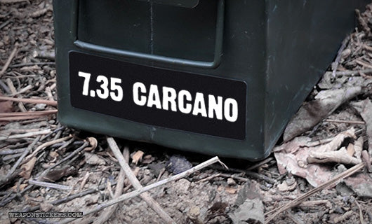 Ammo Label: 7.35 Carcano