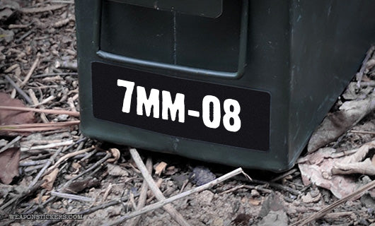 Ammo Label: 7mm-08