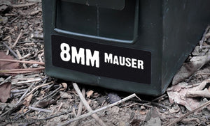 Ammo Label: 8mm Mauser