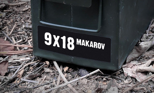 Ammo Label: 9x18 Makarov