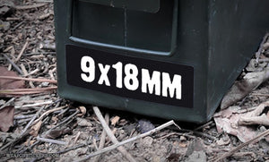 Ammo Label: 9x18mm