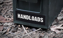 Ammo Label: Handloads