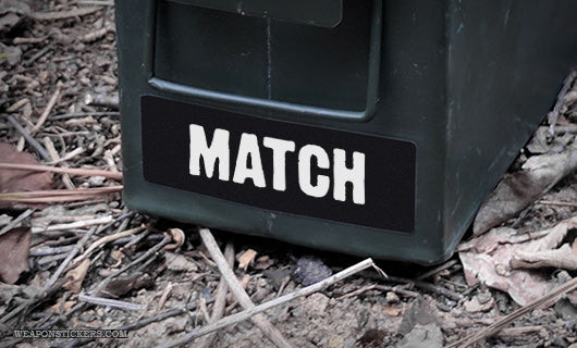 Ammo Label: Match