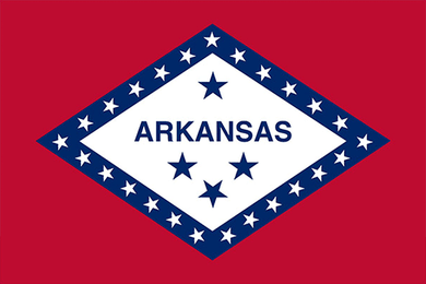 Arkansas State Flag Sticker