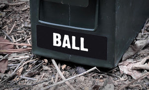 Ammo Label: Ball