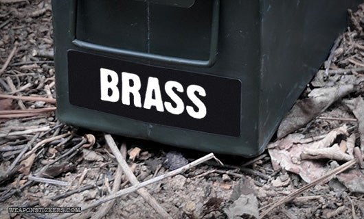 Ammo Label: Brass
