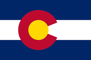 Colorado State Flag Sticker