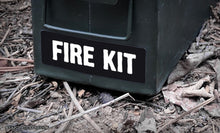 Ammo Label: Fire Kit