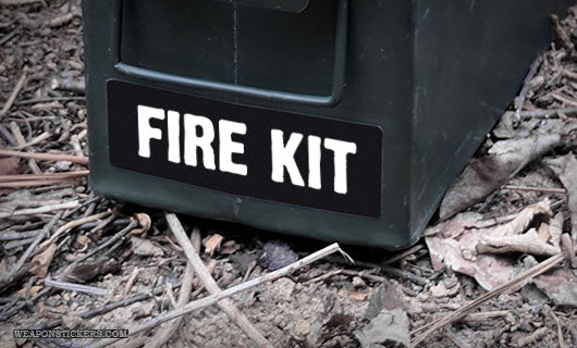 Ammo Label: Fire Kit