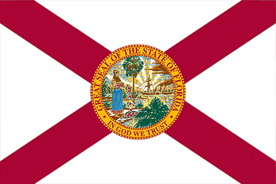 Florida State Flag Sticker