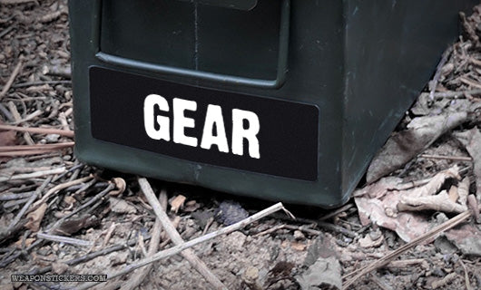 Ammo Label: Gear