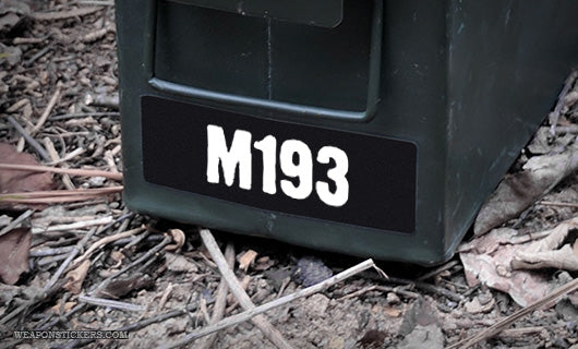 Ammo Label: M193