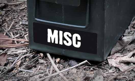 Ammo Label: MISC