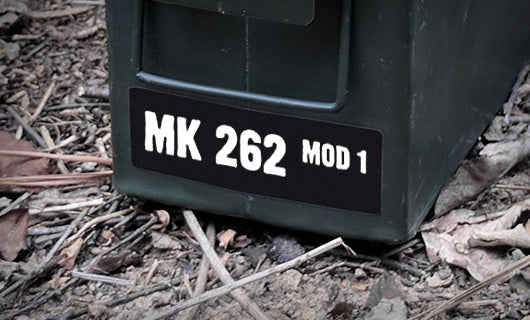 Ammo Label: MK 262 MOD1