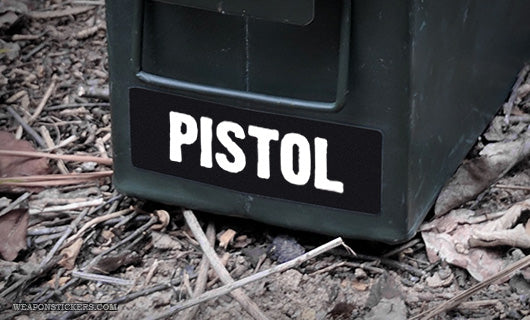 Ammo Label: PISTOL