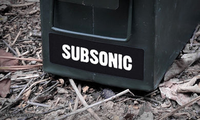 Ammo Label: SUBSONIC