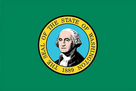 Washington State Flag Sticker